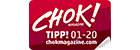 CHOK!: Kinesiologie-Tape aus Baumwollgewebe, 3er-Set, blau